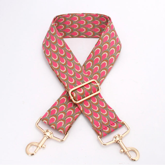 Pink Peacock Strap