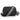 Douglas Black Crossbody Bag + Black and Gold Chevron Strap